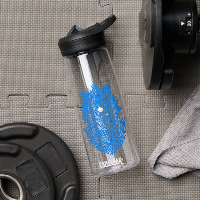 Bouteille D'eau ⚔️ Sosanu Water Bottle – Anime-Inspired Warrior Hy (Salle de sport (pivoté))