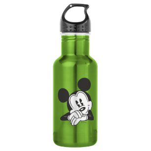 Bouteille D'eau Souris classique Mickey   Portrait mou
