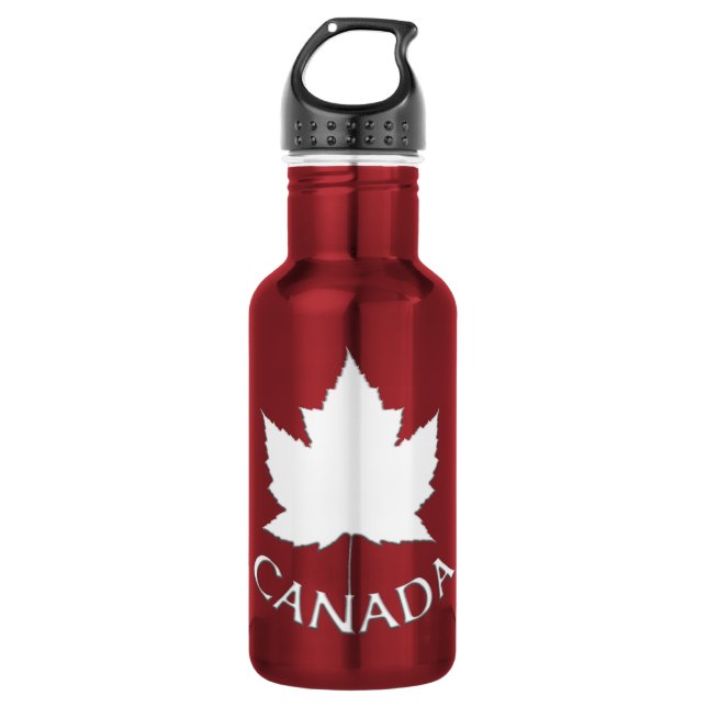 Bouteille d'eau souvenir Canada (Devant)