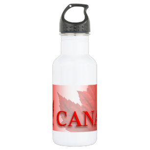 Bouteille d'eau souvenir Feuille d'érable Canada