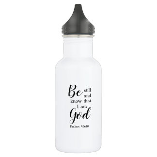 Bouteille D'eau Soyez Toujours Et Sachez | Nom personnalisé Foi ca