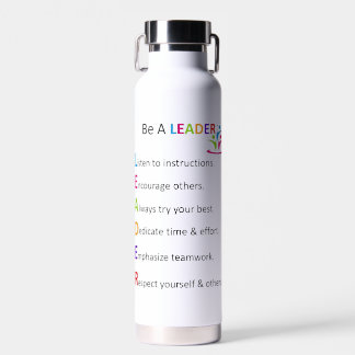 Bouteille D'eau Soyez UN LEADER Water Bottle