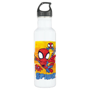 Bouteille D'eau Spidey et TRACE-E Spidey Swing City Sketch