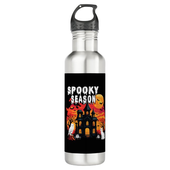 Bouteille D'eau Spooky Season Halloween (2) (Devant)