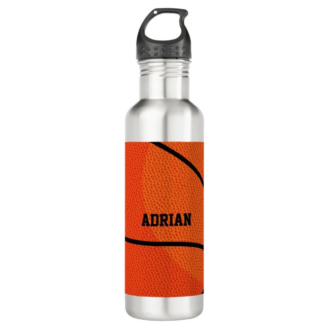 Bouteille D'eau Sport de basket-ball personnalisé (Devant)