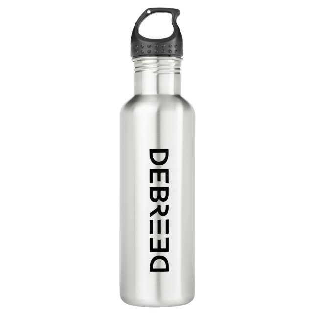 Bouteille D'eau Squeeze 700ml Debreed - Aluminium (Devant)