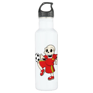 Bouteille D'eau Squelette à Soccer Sports