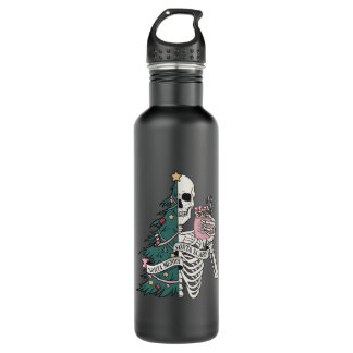 Bouteille D'eau squelette arbre de Noël