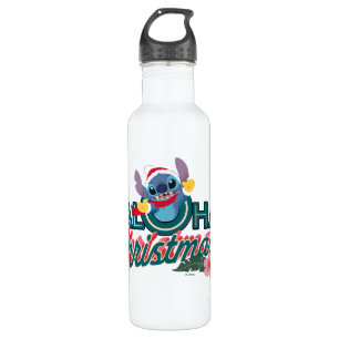 Bouteille D'eau Stitch  Noël d'Aloha