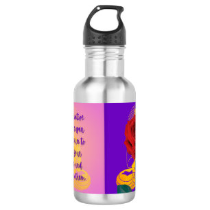 Bouteille D'eau Sunrise Bouddha Aujourd'hui V4 - L'eau est Vivante