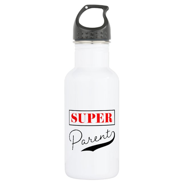 Bouteille D'eau Super parent (Devant)