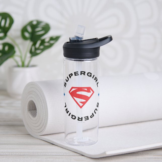 Bouteille D'eau Supergirl Age of Heroes Circle S-Shield (Yoga)