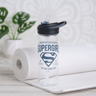 Bouteille D'eau Supergirl mieux que jamais Retro Graphic