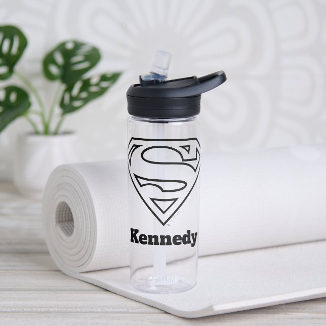 Bouteille D'eau Supergirl Outline S-Shield (Yoga)