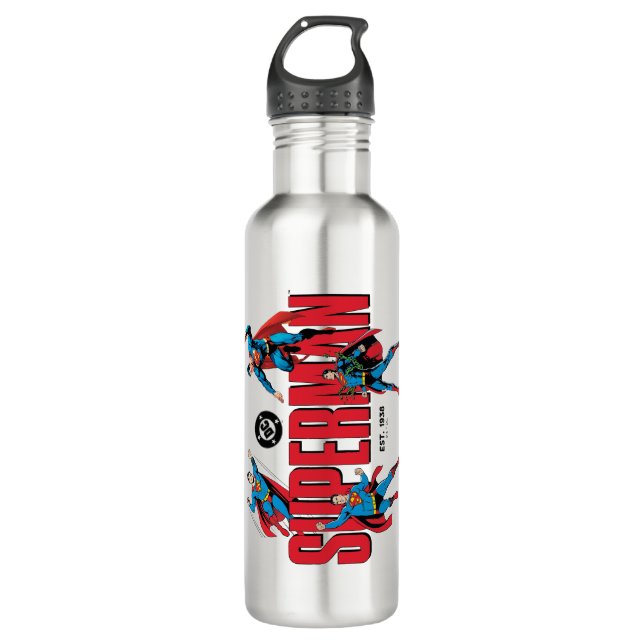 Bouteille D'eau Superman Legends Forever Graphic (Devant)
