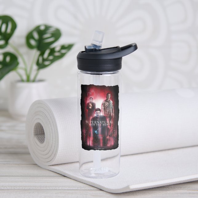 Bouteille D'eau Supernatural Crowley, Dean et Sam (Yoga)