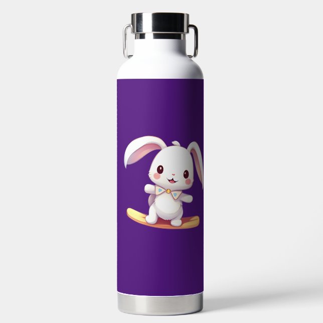 Bouteille D'eau surf de lapin (Avant)