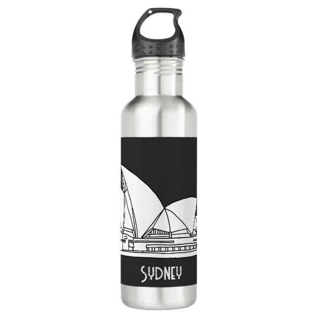 Bouteille D'eau Sydney Opera House Australie en souvenir (Devant)