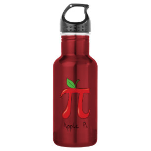 Bouteille D'eau Symbole Apple Pi Enseignant Math