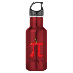Bouteille D'eau Symbole Cherry Pi Mignon Prof de Maths