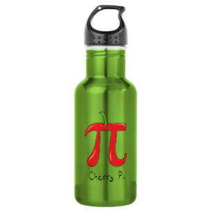 Bouteille D'eau Symbole de cerise Pi Prof de maths mignon