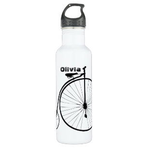 Bouteille D'eau SYMBOLE DE PAIX vintage À Vélo