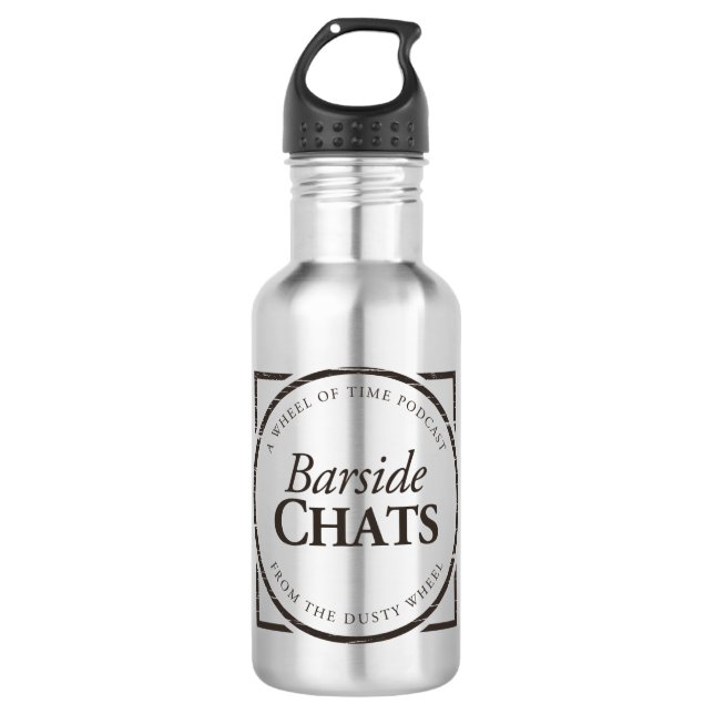 Bouteille D'eau Symbole de podcast des Conversations Barside :Bout (Devant)