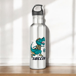 Bouteille D'eau T-Rex Soccer Player Sports