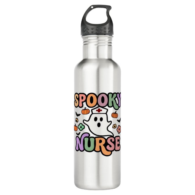 Bouteille D'eau T-shirt déplaisant Nurse Classic (Devant)