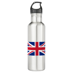 Bouteille D'eau T-shirt drapeau vintage Union Jack