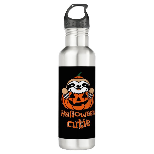 Bouteille D'eau T-shirt Essential pour la coupe d'Halloween (Devant)