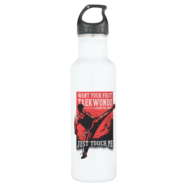 Bouteille D'eau Taekwondo (Devant)