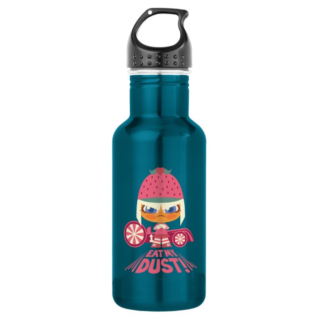 Bouteille D'eau Taffyta :Mange ma poussière (Devant)