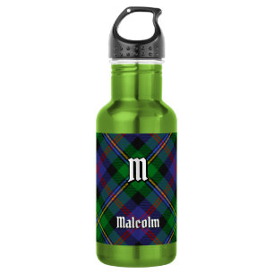 Bouteille D'eau Tartan du clan Malcolm
