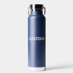 Bouteille D'eau Tasse isotherme personnalisée BLEU NAVY 22oz - 32o