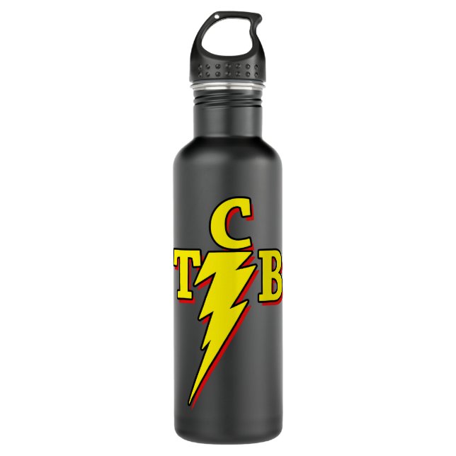 Bouteille D'eau TCB - Prendre soin des affaires ! ! !.png (Devant)