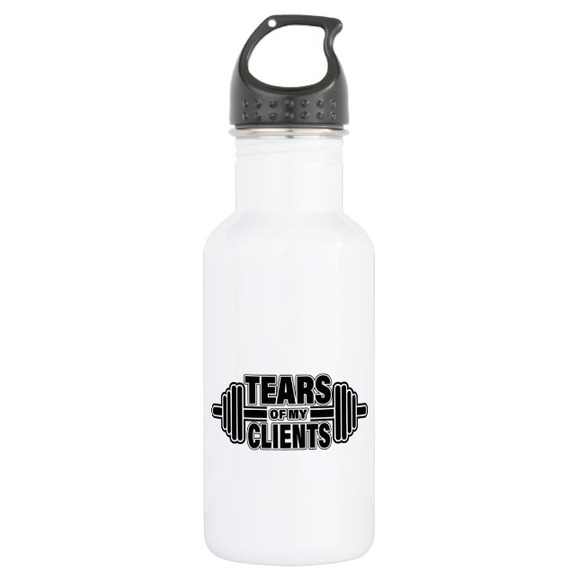 Bouteille D'eau Tears of My Clients Personal Trainer Canards Cadea (Devant)