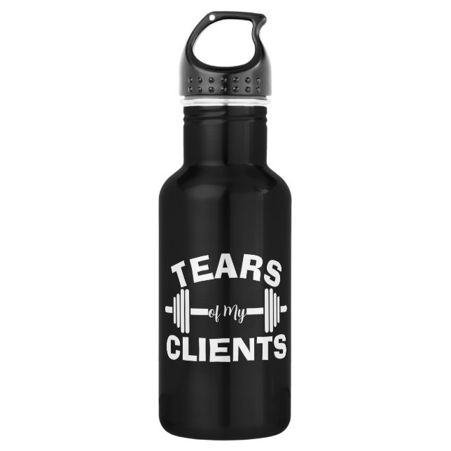 Bouteille D'eau Tears of My Clients Personal Trainer Canards Cadea (Devant)