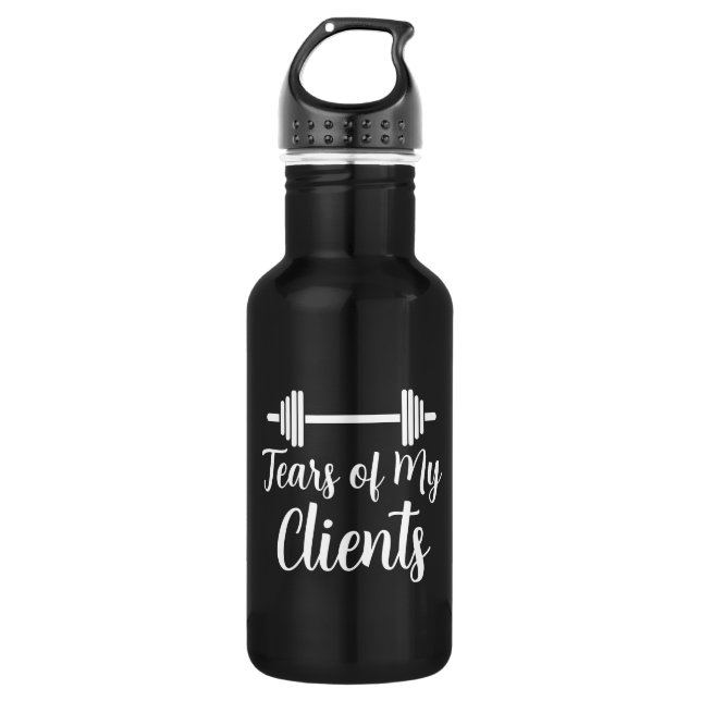 Bouteille D'eau Tears of My Clients Personal Trainer Canards Cadea (Devant)