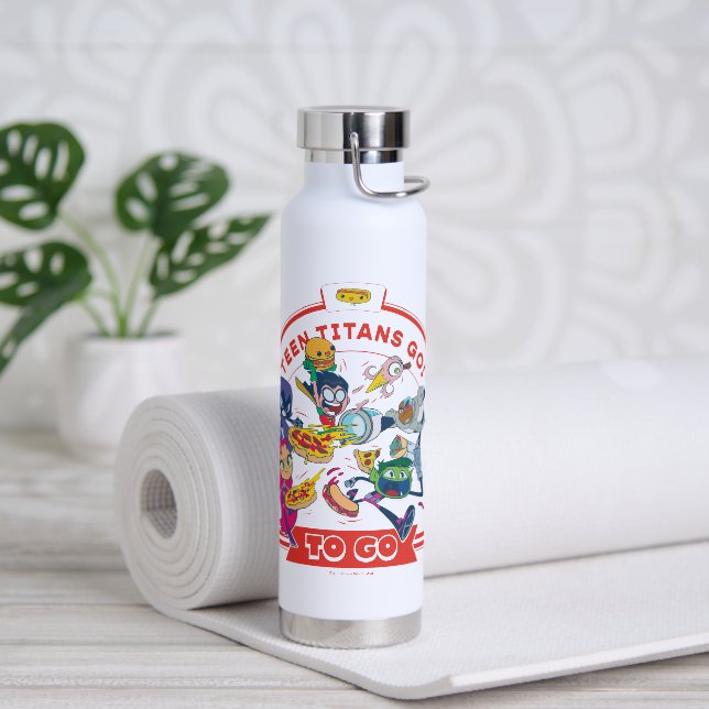 Bouteille D'eau Teen Titans Go ! Aller (Yoga)