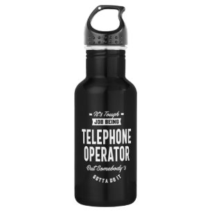 Bouteille D'eau Téléphone Opérateur Titre du poste Cadeau