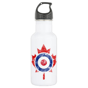 Bouteille D'eau Tempête cible de hockey de curling de Mod Canada