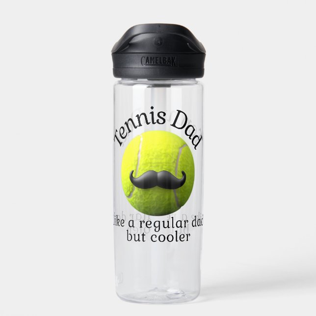 Bouteille D'eau Tennis Papa (Arrière)