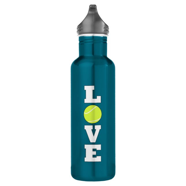 Bouteille D'eau Tennis vertical LOVE Tennis Joueur ou Coach Sports (Droite)