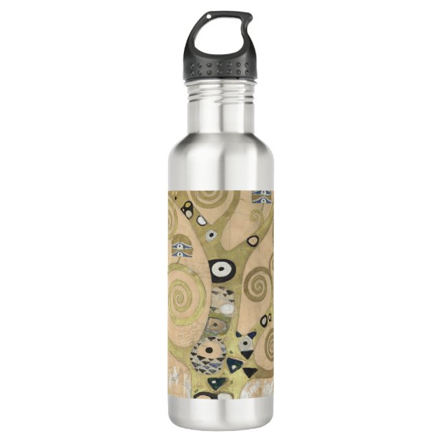 Bouteille D'eau The Tree of Life, Gustav Klimt OIl Painting  (Devant)