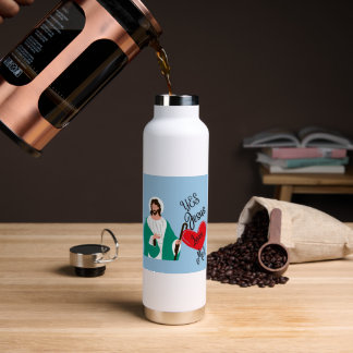 Bouteille D'eau The "Yes, Jesus Loves Me" Water bottle