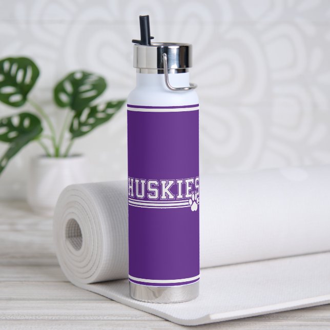 Bouteille d'eau thermique (Yoga (pivotée))