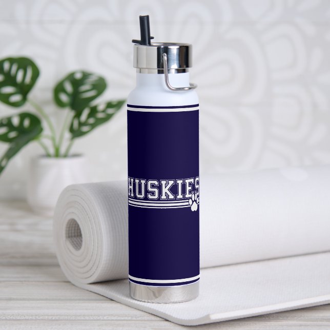 Bouteille d'eau thermique (Yoga (pivotée))