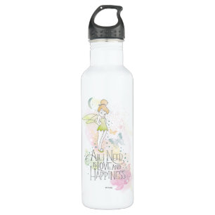 Bouteille D'eau Tinker Bell Amour Et Bonheur