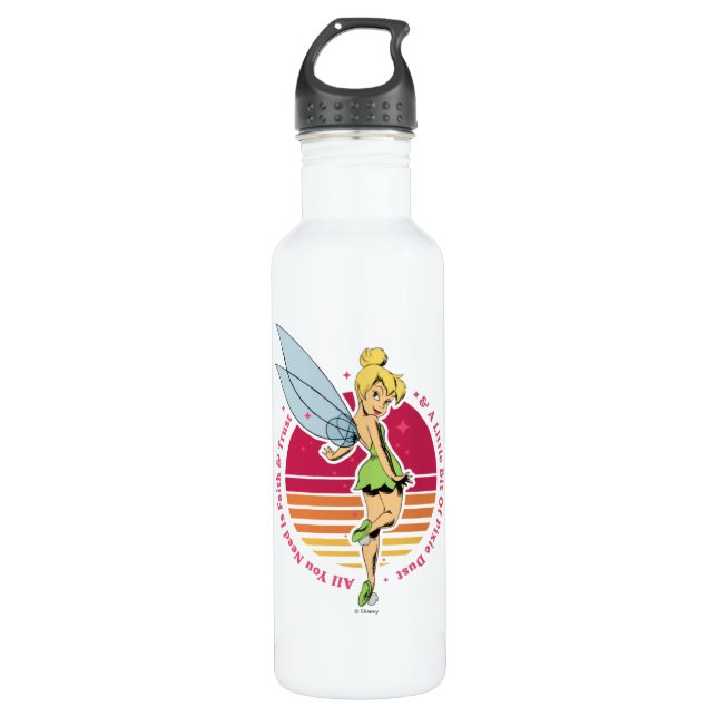 Bouteille D'eau Tinker Bell | Petit peu de poussière de pixie (Devant)